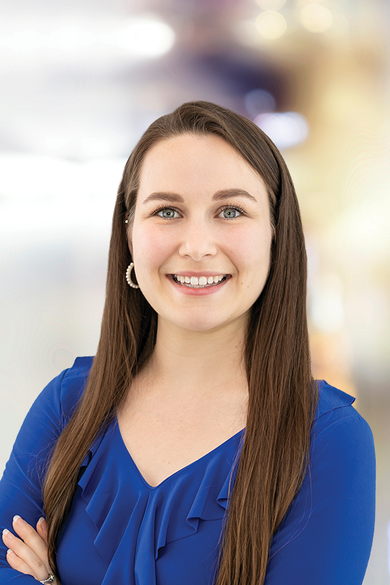 Portrait of Amanda Hare, Event Coordinator.